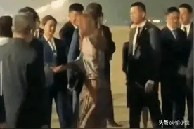 巴沙尔夫妇离开前温馨一幕:夫人和女保镖长时间握手，她们都笑了图片