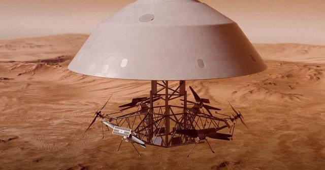 美国宇航局的疯狂任务旨在将六架直升机从太空送上火星