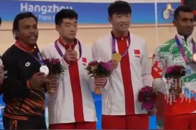 杭州亚残运会自行车男子个人B1000米计时赛冠军罗飞感谢搭档：他就是我的眼睛图片