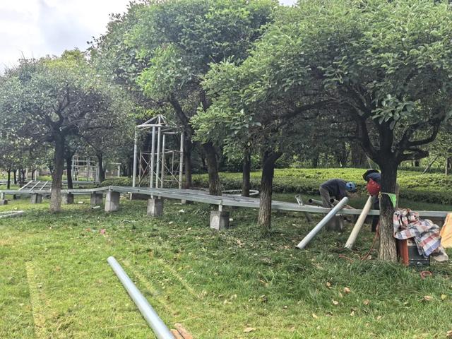 秀北山森林公园改造施工中！大理将添浪漫新地标