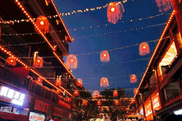 许昌的夜，有点东西~