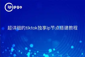 超详细的tiktok独享ip节点搭建教程图片