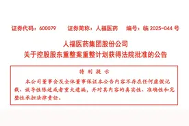 600079，重整新进展图片