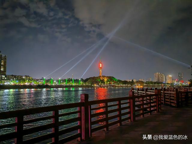 来河源第一天，吃喝，夜逛古街，漫步江边，观看亚洲第一高喷泉