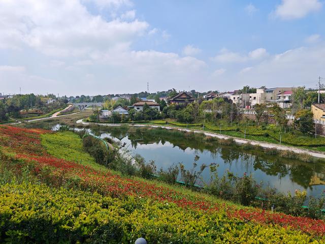 初秋时节探访礼泉县泥河生态公园