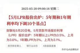 马光远：低利率时代来临，一年期存款利率跌破1%图片