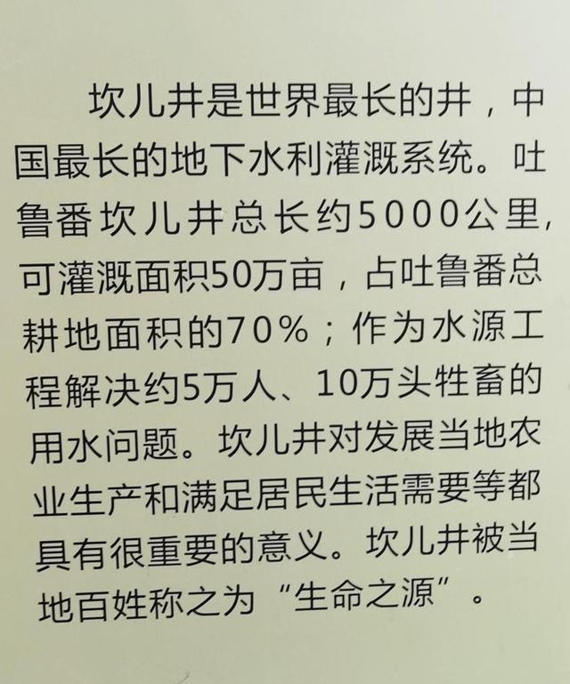 游新疆吐鲁番的坎儿井和葡萄沟