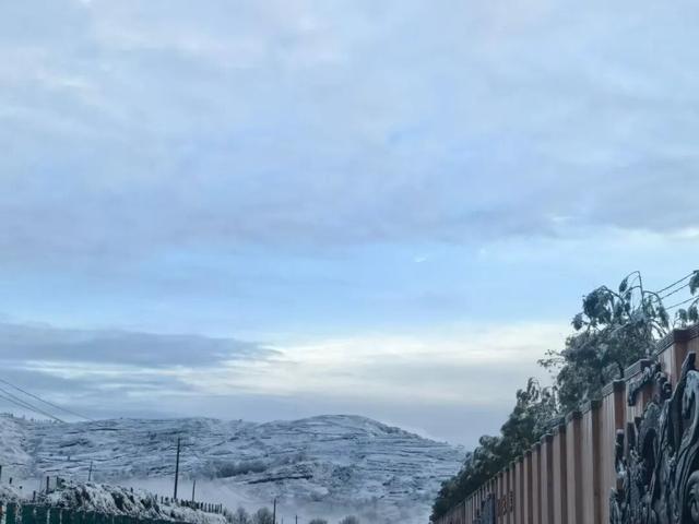 临洮秋天的雪，来啦！