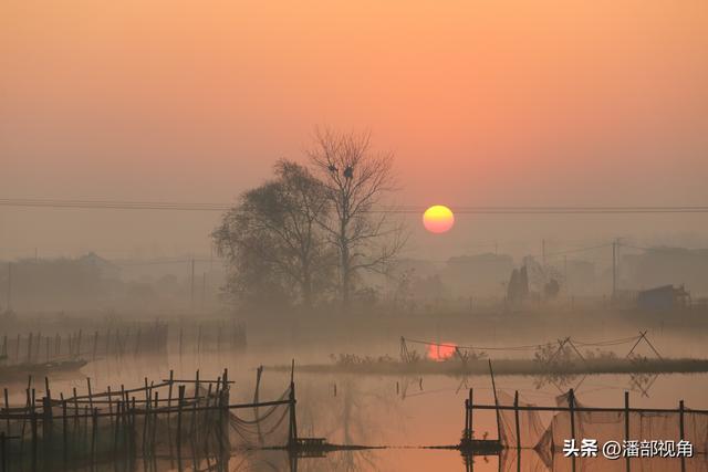 冬日的无锡白米荡风光