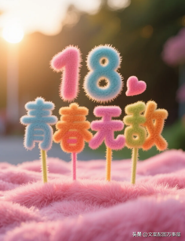 青春万岁！18岁生日祝福寄语＆简短高级成人礼文案送给最好的年华