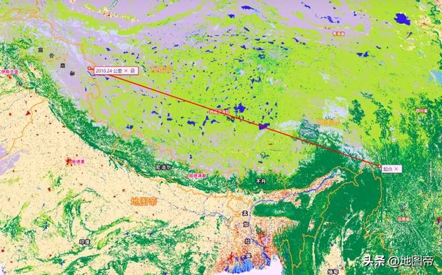 我国跨度前五的省区，最远超2400公里，新疆仅排第三