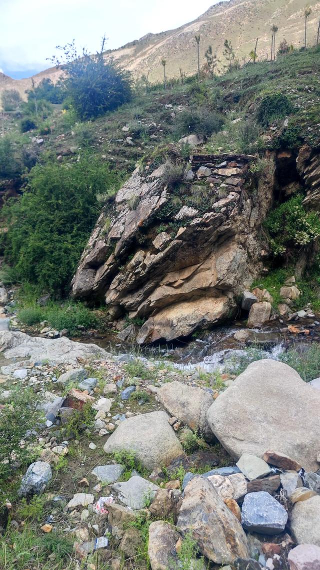 拉萨天堂草原没有草原，或许山上的草就是所谓草原