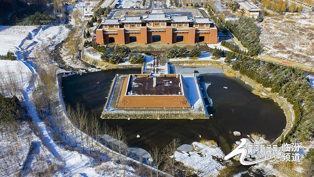 【视觉临汾】雪映古韵 七里峪山门成绝美画卷