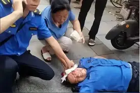 广东铁锹哥打城管后续，警方介入调查，铁锹哥应该摊上大事了图片