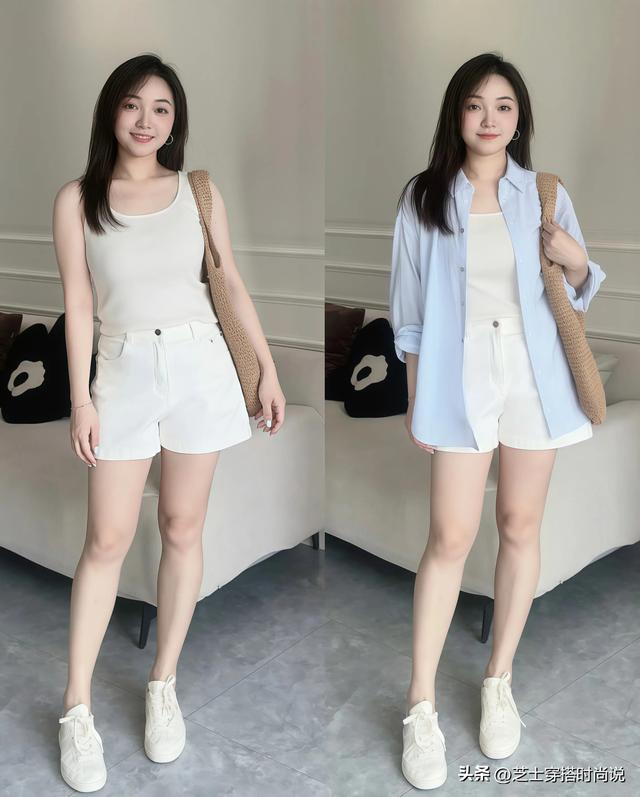 这是我见过最真实的微胖穿搭：简约却高级，不愧称为“黄金身材”