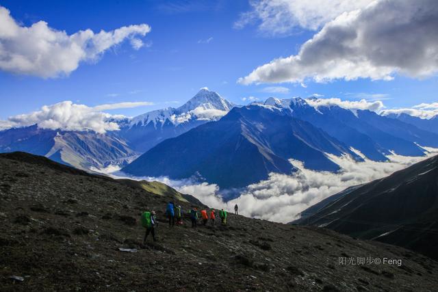 贡嘎大环线：在雪山的凝视下，与艰辛同行之巴王海（原创）