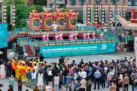 奏响国际非遗交融乐章！第九届成都国际非物质文化遗产节青白江区分会场开幕图片