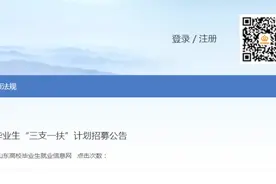 992名！山东发布“三支一扶”招募公告图片