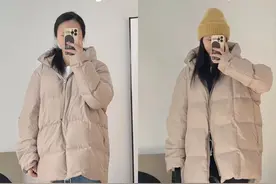 同一件衣服，“网购”和“实体”的有没有区别？看对比你就知道了图片