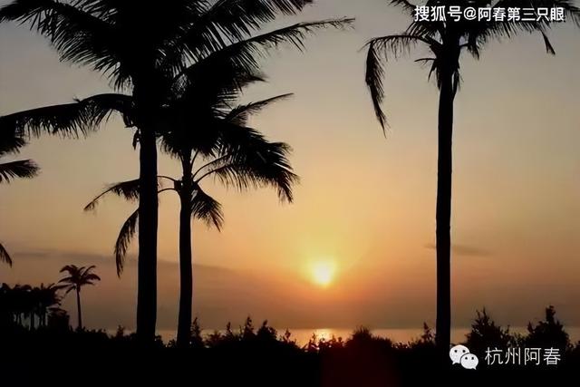 三亚晨曦里的美丽故事……
