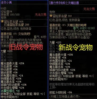DNF：新战令史诗级加强！“3件套”全部提升，全职业绝版时装一览