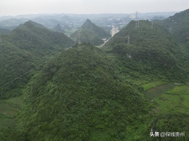 环城贵阳花溪苗王坡越野大环线之青岩段达夯翁拢“冈仁波齐”风景