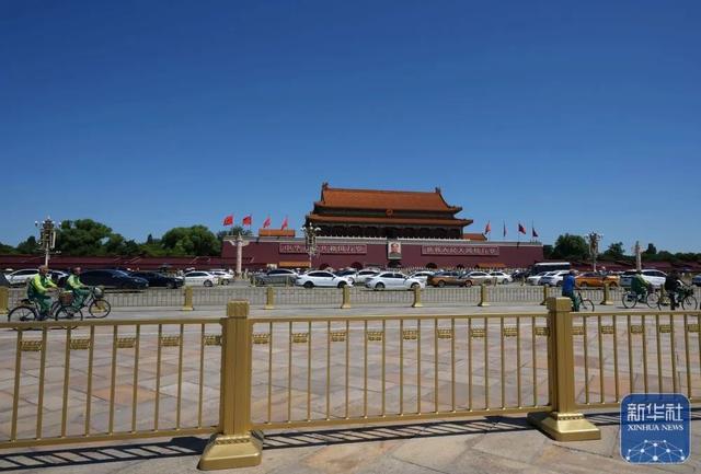 天安门城楼维护检修后重新亮相