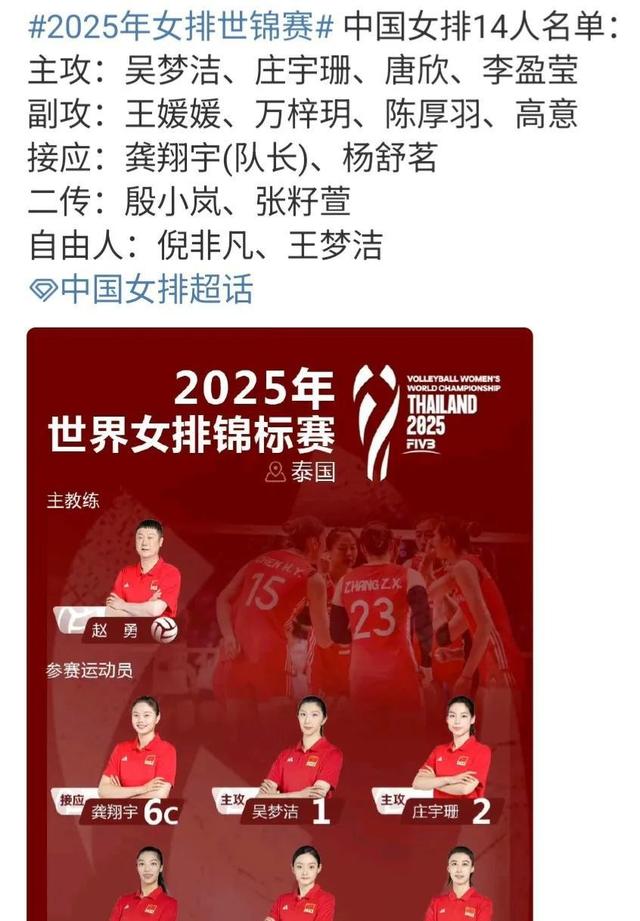 就在今天 8月22日上午 中国女排传来龚翔宇 李盈盈 朱婷新消息！