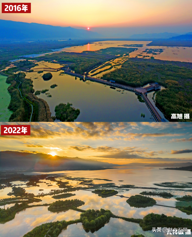 这些年，异龙湖的这“一抹蓝”更动人了