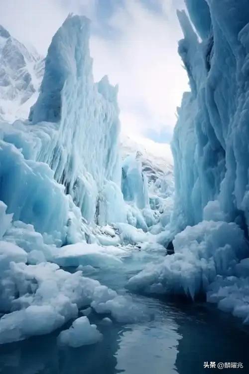 七律·格陵兰岛 之 埃奇冰川