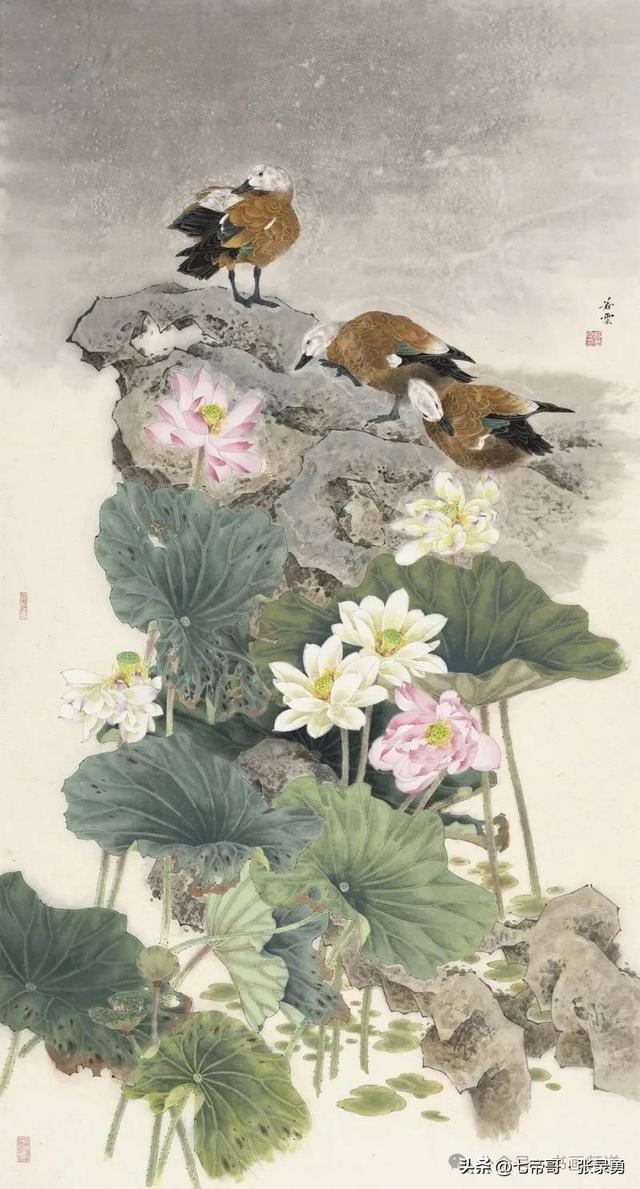 荣宝斋重磅推出杨若云大金袍画册——工笔花鸟藏尽自然灵秀