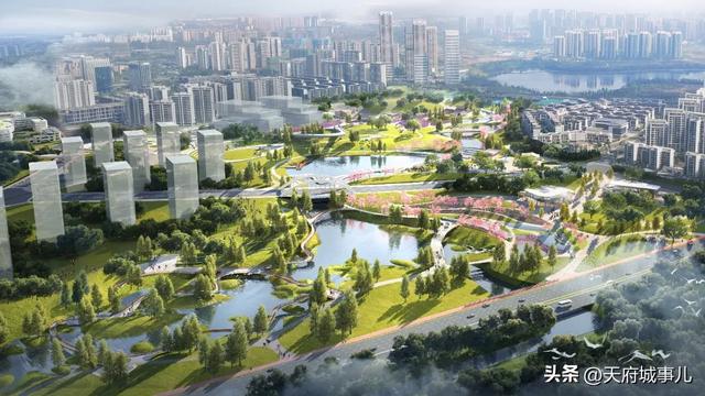 好期待！剑南大道边上这座千亩大公园即将建成开放！