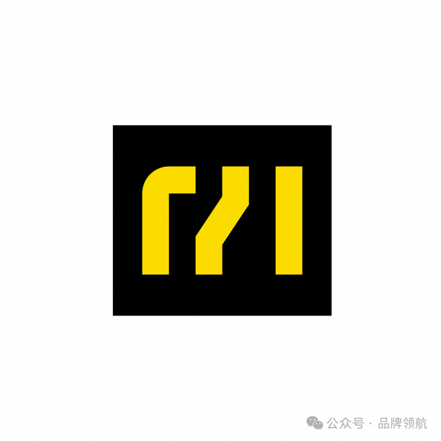 字母M图形创意logo，M的识别在26个字母中排第四