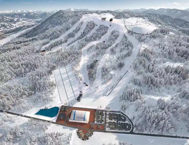 雪道总长6公里、垂直落差126米，包头首座大型专业室外滑雪场下月运营