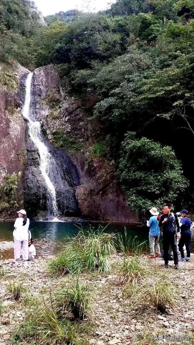 温州高山峡谷隐藏的小众秘境,驴友的瀑降宝藏地!雨后风光绝佳!