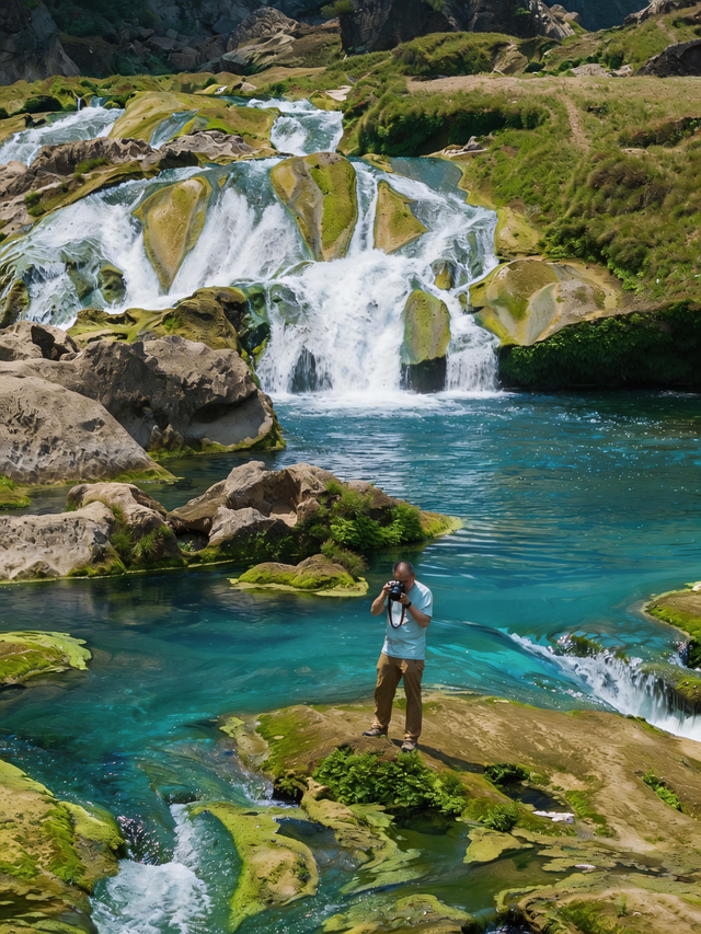 拒绝“只可远观”！4月的关岭冰臼，藏着贵州最让人想亲近的绿水