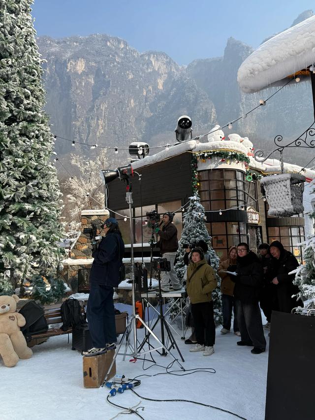 云台山雪凇比雾凇更难见呀