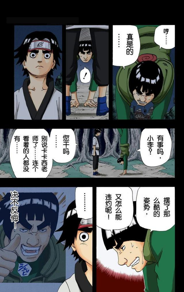 火影忍者彩漫 第二十卷 第五代火影纲手，鸣人佐助天台对决