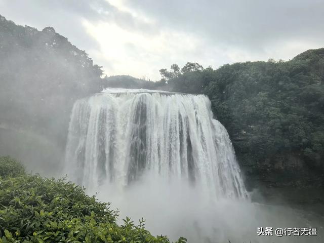 多彩贵州自驾游之黄果树：雨幕初开见虹霓，气势磅礴势无穷