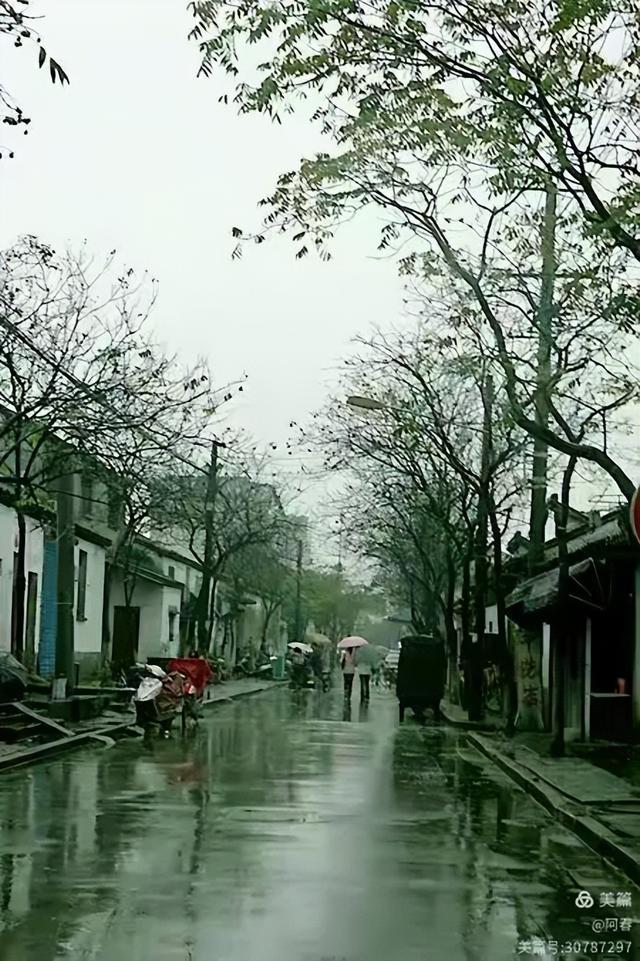 雨中看姑苏