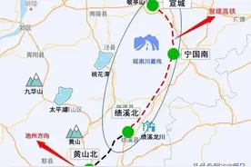 上海直达黄山开辟第三条高铁通道，价钱更低，时间更短，年底开通图片