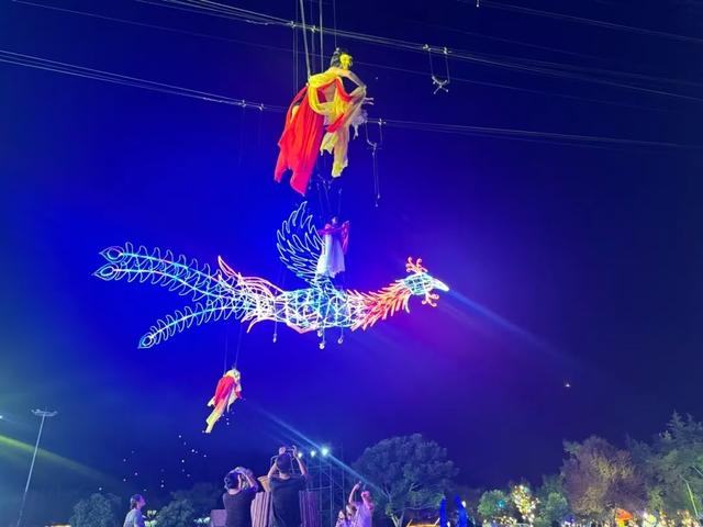 泾河新城这场沉浸式夜游盛宴亮点多