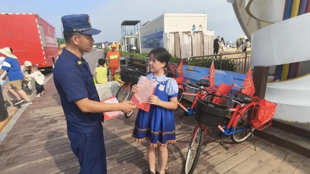 暑假收尾不松懈 大连市金石滩度假区多举措织密景区“安全网”