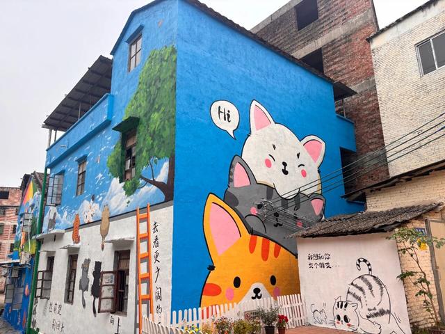 佛山3D墙绘惊艳上新！南海小塘网红打卡地攻略请收好