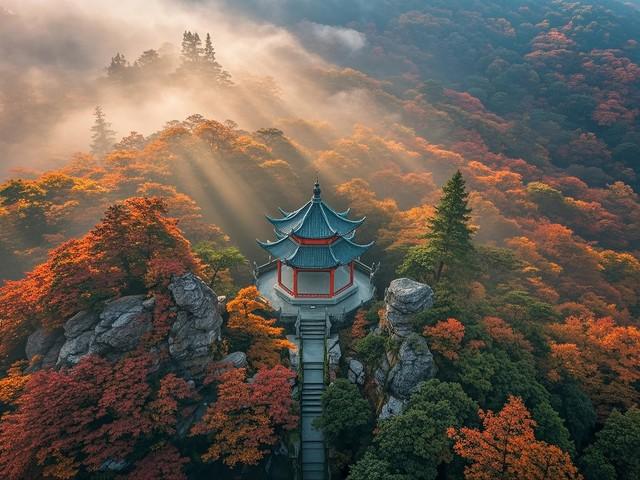 霜降罗田，邂逅中国最美红叶！大别山秋日摄影全攻略