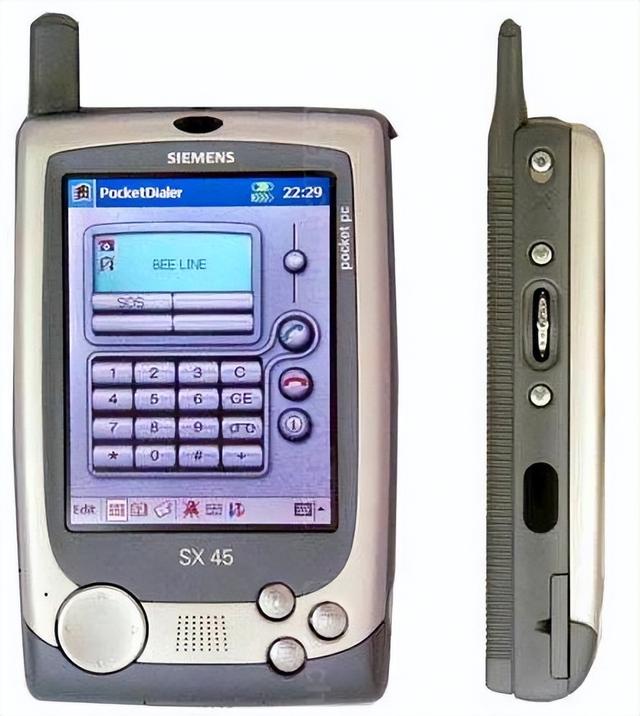 通信历史连载888-21世纪初的PDA智能手机-西门子SX45-2001年