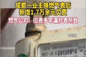 闹大了！成都天价燃气费，20天欠费1万7，开门第一件事难了图片