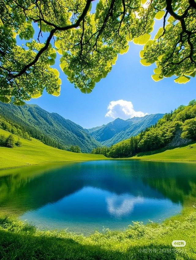 青山绿水风光旖旎