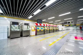 西安地铁7号线已经预留好的换乘站，共有12座，新线只能换乘7座图片