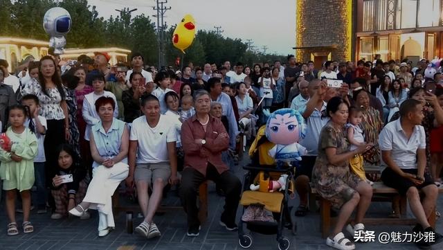 沙雅“印象 沙雅”特色文旅夜市开业点燃夜间活力